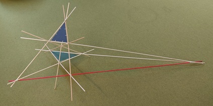 Modell of Desargues Theorem in 3D